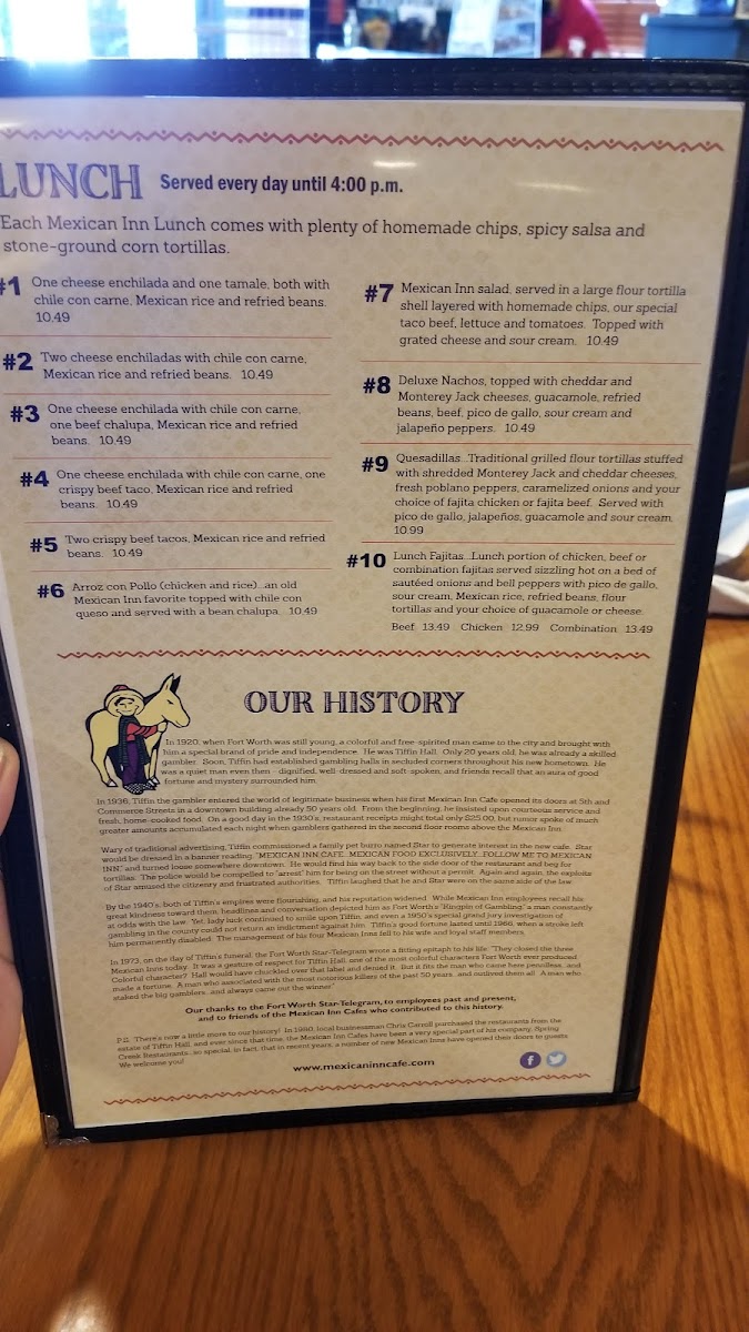 Mexican Inn Cafe Menu - Image 2